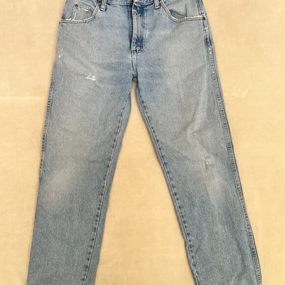 Wrangler Hero authentic jeans, light wash, visibly distressed 30x27 - Picture 8 of 8